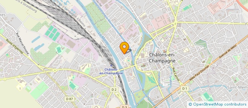 localisation de l'entreprise MADAME MARIE MICHEL  CHALONS-EN-CHAMPAGNE