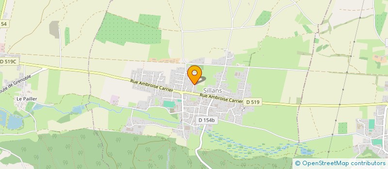 localisation de l'entreprise MADAME MARIE MICHEL  SILLANS