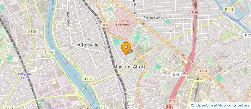 localisation de l'entreprise MADAME MARIE MICHEL-CHAMPION  MAISONS-ALFORT