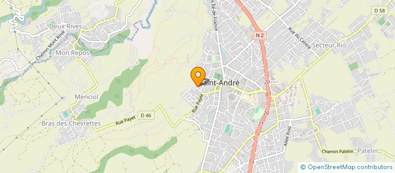 localisation de l'entreprise MADAME MARIE MICHELLE BOYER à SAINT-ANDRE