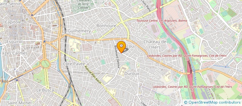 localisation de l'entreprise MADAME MARIE MICOLAU à TOULOUSE