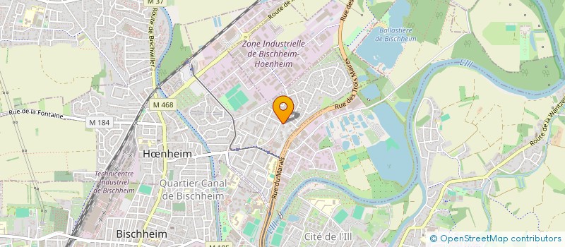 localisation de l'entreprise MADAME MARIE MIDEY  HNHEIM