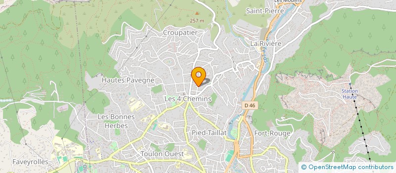 localisation de l'entreprise MADAME MARIE MILLE  TOULON