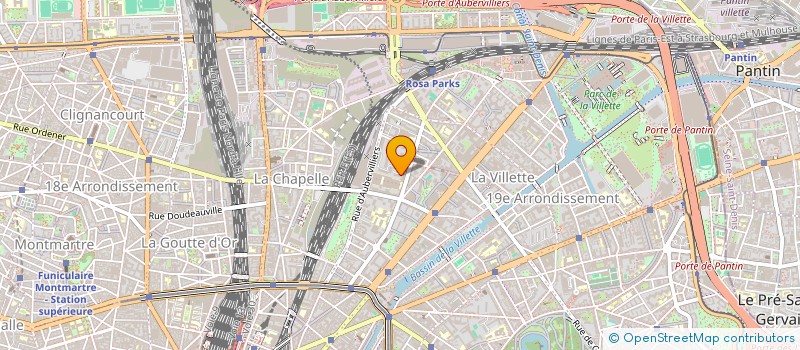 localisation de l'entreprise MADAME MARIE MILLET  PARIS