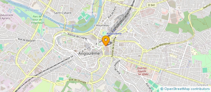 localisation de l'entreprise MADAME MARIE MILLIE à ANGOULEME