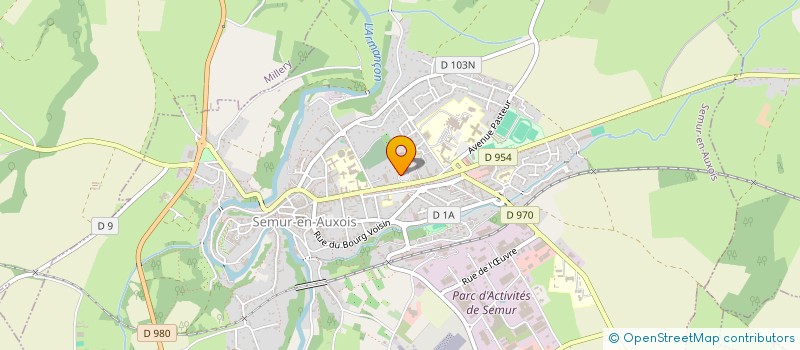 localisation de l'entreprise MADAME MARIE MINAUX à SEMUR-EN-AUXOIS