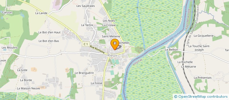 localisation de l'entreprise MADAME MARIE MINIE  SAINT-JEAN-LA-POTERIE