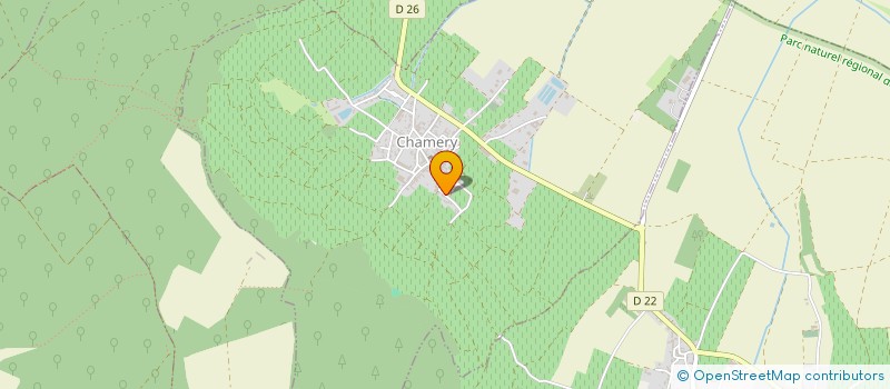 localisation de l'entreprise MADAME MARIE MINIER  CHAMERY