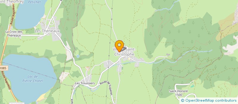 localisation de l'entreprise MADAME MARIE MINOTTO  VILLARD-SAINT-CHRISTOPHE