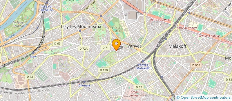 localisation de l'entreprise MADAME MARIE MINUIT à VANVES