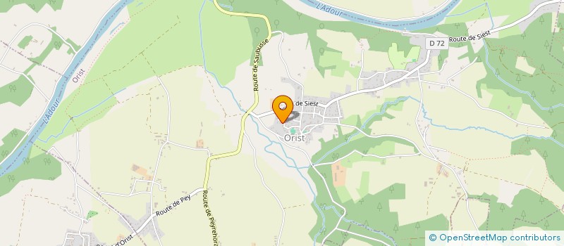 localisation de l'entreprise MADAME MARIE MIRAMBEAU  ORIST