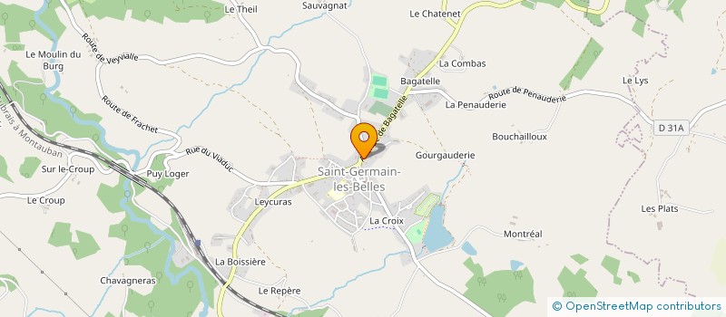 localisation de l'entreprise MADAME MARIE MIRAMONT à MEUZAC