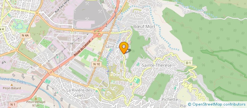 localisation de l'entreprise MADAME MARIE-MITHE HO-CHANG  LA POSSESSION