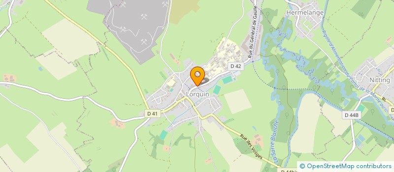 localisation de l'entreprise MADAME MARIE MITTENDORF  LORQUIN