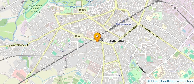 localisation de l'entreprise MADAME MARIE MODICOM à CHATEAUROUX