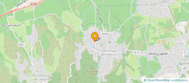 localisation de l'entreprise MADAME MARIE MOEHN  LAROQUE-DES-ALBERES