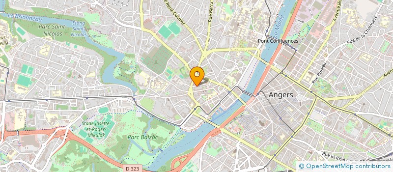 localisation de l'entreprise MADAME MARIE MOIRE à ANGERS