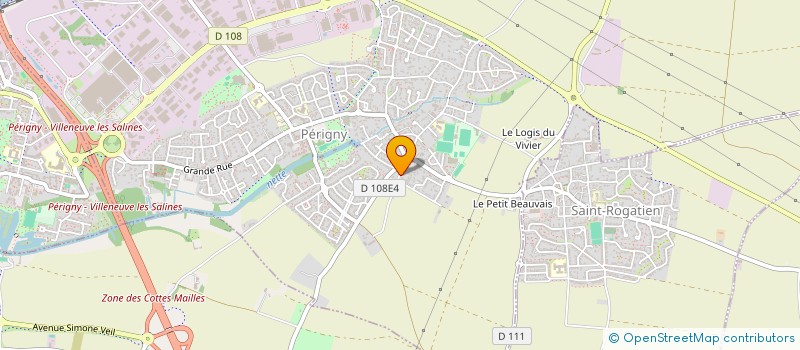 localisation de l'entreprise MADAME MARIE MOISAN  PERIGNY