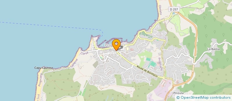 localisation de l'entreprise MADAME MARIE MONDOLONI  PROPRIANO