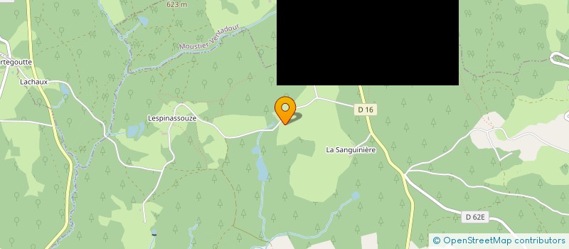 localisation de l'entreprise MADAME MARIE MONEGER  SAINT-HILAIRE-FOISSAC