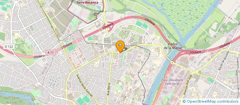 localisation de l'entreprise MADAME MARIE MONIN  ANGERS