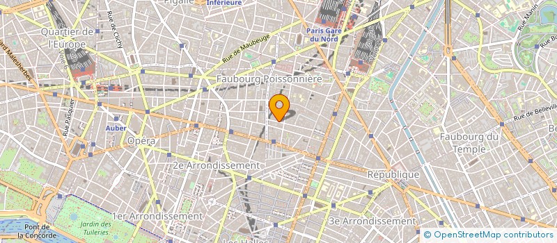 localisation de l'entreprise MADAME MARIE MONIOT à PARIS