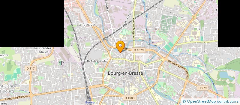 localisation de l'entreprise MADAME MARIE MONNET à BOURG-EN-BRESSE