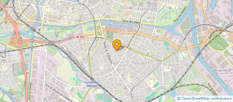 localisation de l'entreprise MADAME MARIE MONOD à STRASBOURG