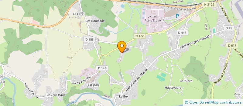 localisation de l'entreprise MADAME MARIE MONS à LAFEUILLADE-EN-VEZIE