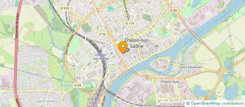 localisation de l'entreprise MADAME MARIE MONTILLOT  FONTAINES