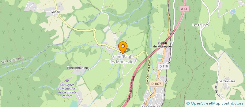 localisation de l'entreprise MADAME MARIE MORAND à SAINT-MICHEL-LES-PORTES