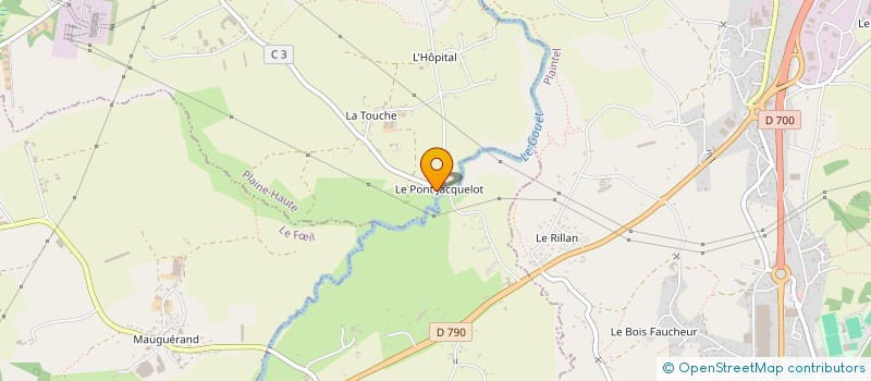 localisation de l'entreprise MADAME MARIE MORCEL à PLAINE-HAUTE