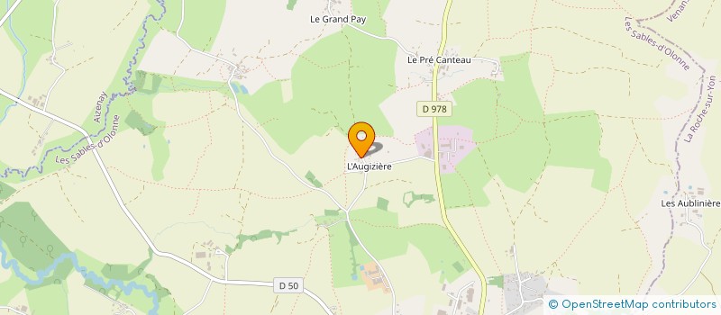 localisation de l'entreprise MADAME MARIE MOREAU  BEAULIEU-SOUS-LA-ROCHE