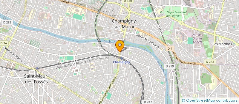 localisation de l'entreprise MADAME MARIE MOREAU à SAINT-MAUR-DES-FOSSES