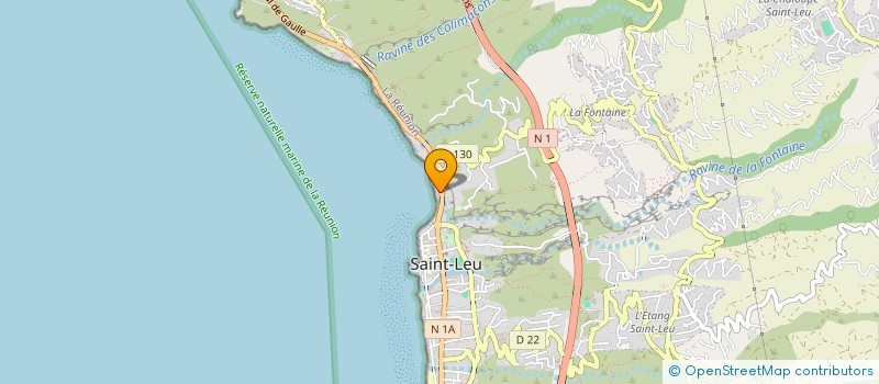 localisation de l'entreprise MADAME MARIE MOREAU  SAINT-LEU