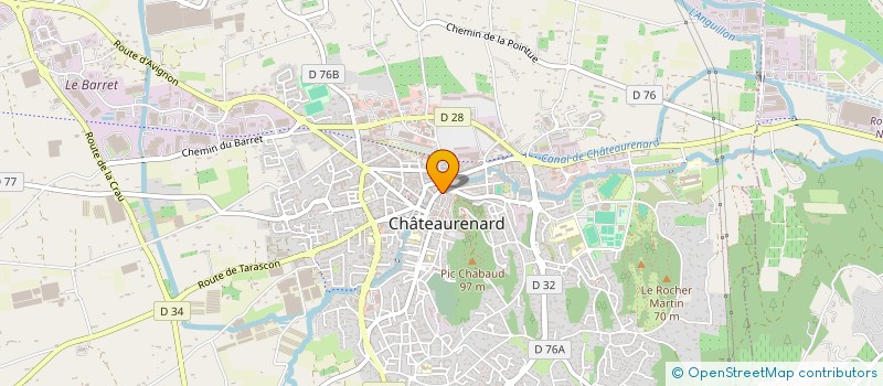 localisation de l'entreprise MADAME MARIE MOREAU à CHATEAURENARD