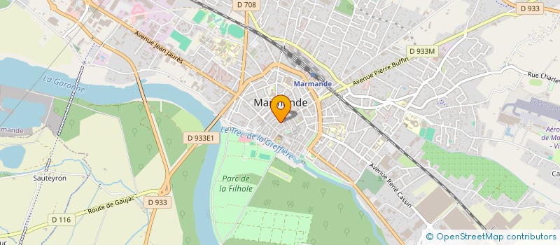 localisation de l'entreprise MADAME MARIE MOREIRAS  MARMANDE