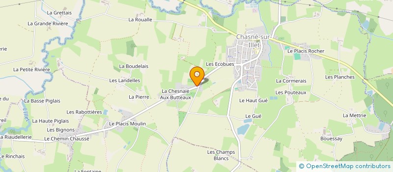 localisation de l'entreprise MADAME MARIE MOREL à CHASNE-SUR-ILLET
