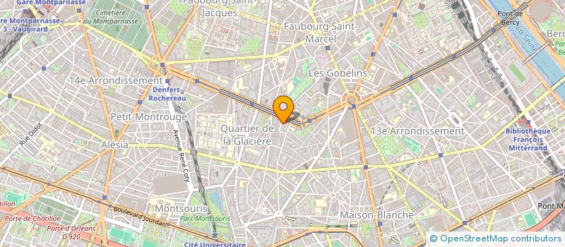 localisation de l'entreprise MADAME MARIE MORESI  PARIS