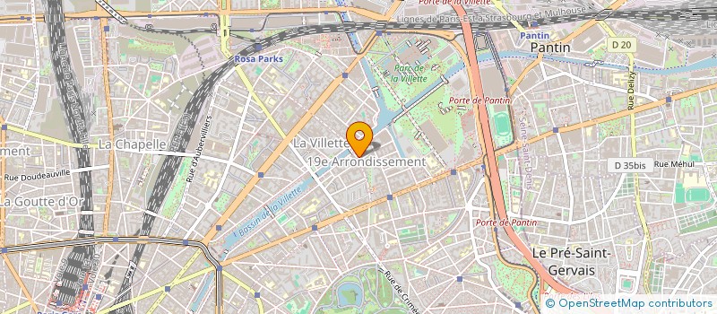 localisation de l'entreprise MADAME MARIE-MORGANE CLAUDE  PARIS