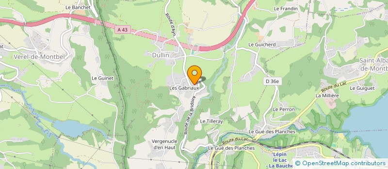 localisation de l'entreprise MADAME MARIE-MORGANE ROUSSELIN  DULLIN