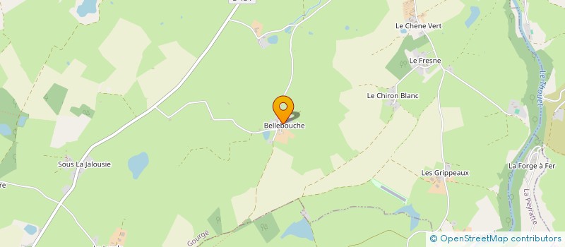 localisation de l'entreprise MADAME MARIE MORIN  GOURGE