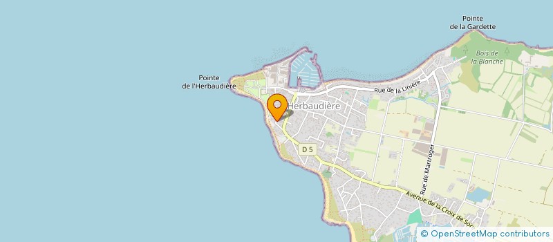 localisation de l'entreprise MADAME MARIE MORISSEAU à NOIRMOUTIER-EN-L'ILE