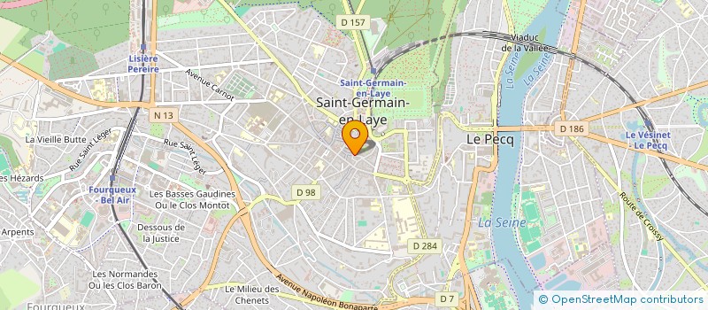 localisation de l'entreprise MADAME MARIE MORVERAND  SAINT-GERMAIN-EN-LAYE