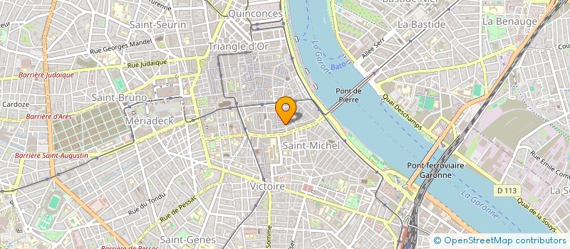 localisation de l'entreprise MADAME MARIE MOULINEC  BORDEAUX