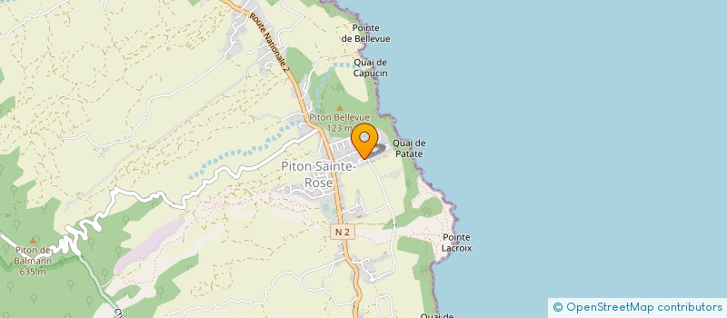 localisation de l'entreprise MADAME MARIE MOUNIAMA  SAINTE-ROSE