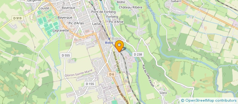 localisation de l'entreprise MADAME MARIE MOURA  ORIN