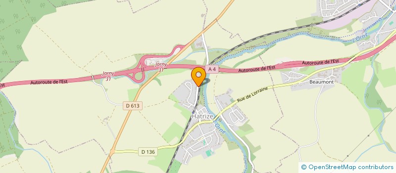 localisation de l'entreprise MADAME MARIE MOUROT  HATRIZE