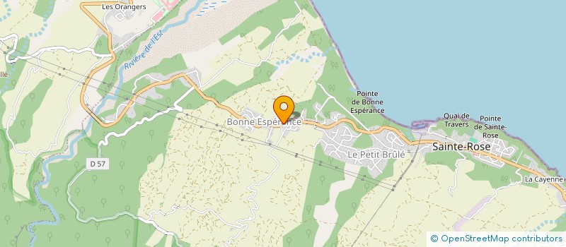 localisation de l'entreprise MADAME MARIE MOUTAMA  SAINTE-ROSE