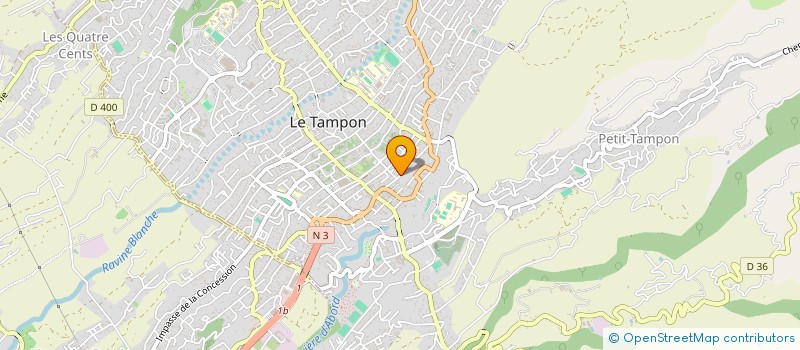 localisation de l'entreprise MADAME MARIE MOUTIEN à LE TAMPON